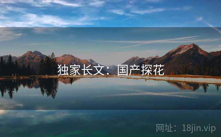 独家长文：国产探花  第1张