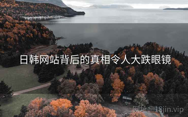 日韩网站背后的真相令人大跌眼镜