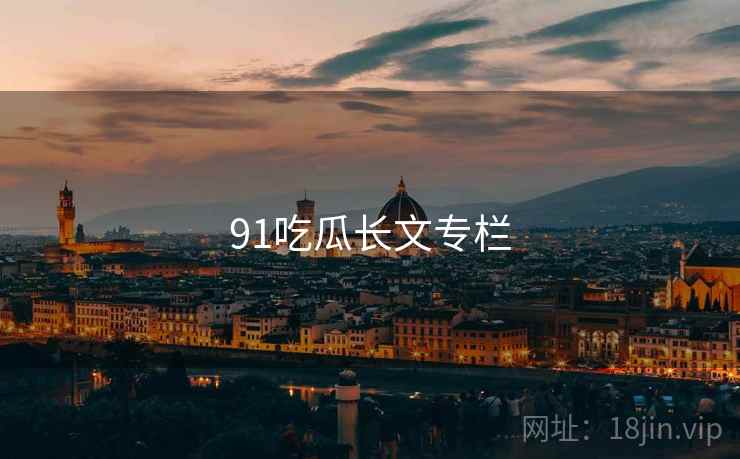 91吃瓜长文专栏