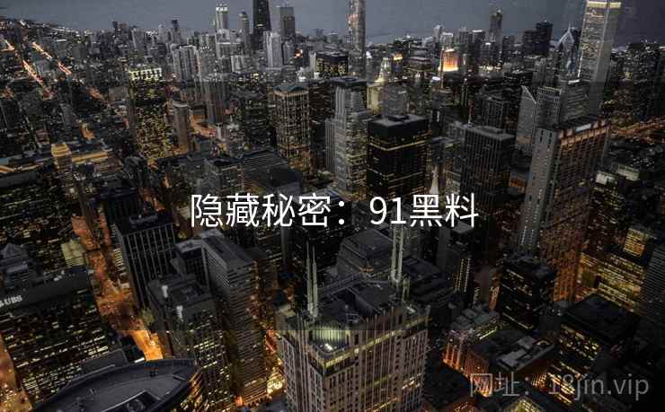 隐藏秘密：91黑料